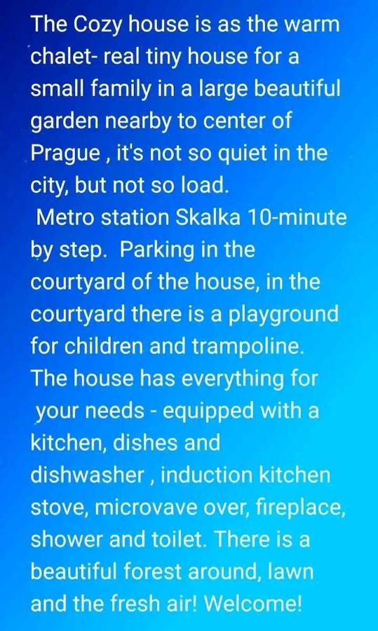 Tiny House In The City Prague Extérieur photo